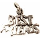 Best Friends - Silver pendant